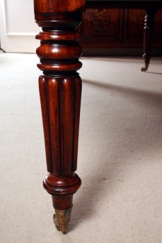 02972E - 2-English-Regency-Dining-Table-&-10-Regency-Swag-Chairs-8
